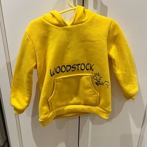 Woodstock peanuts Yellow Kids sweatshirt 2t